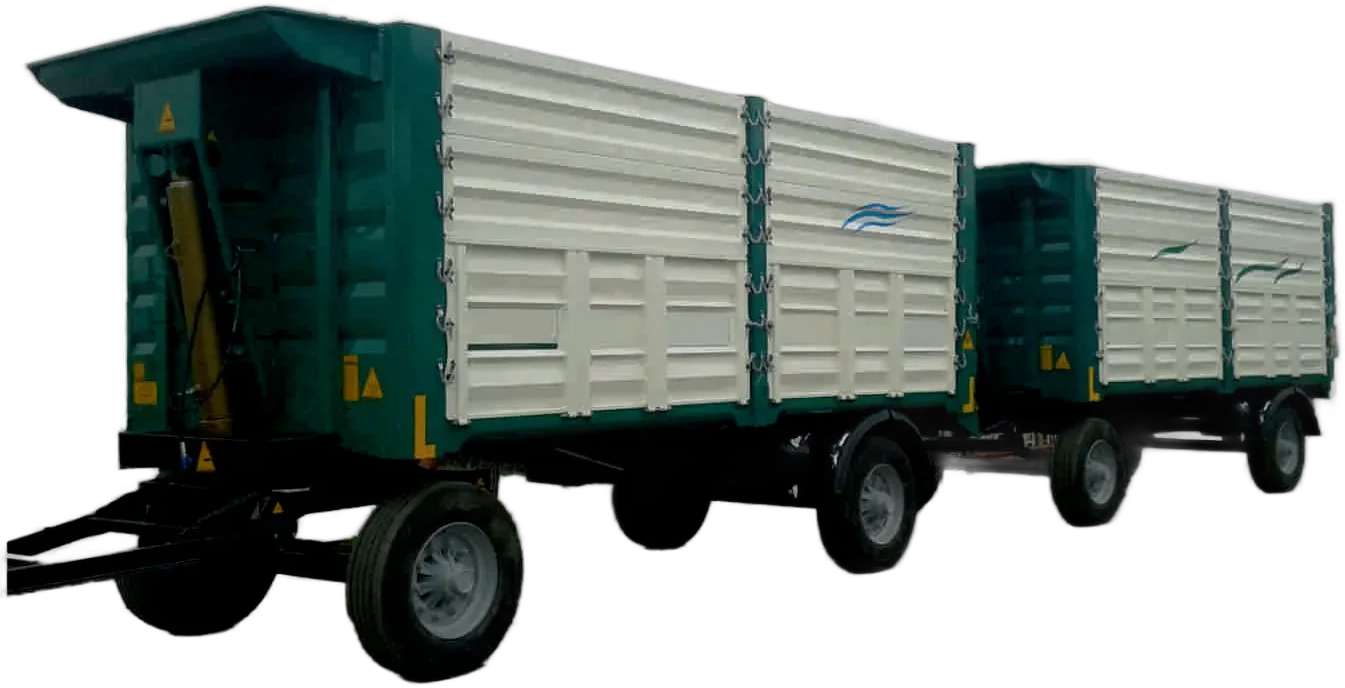 ARS 18 ton üç yöne damperli römork